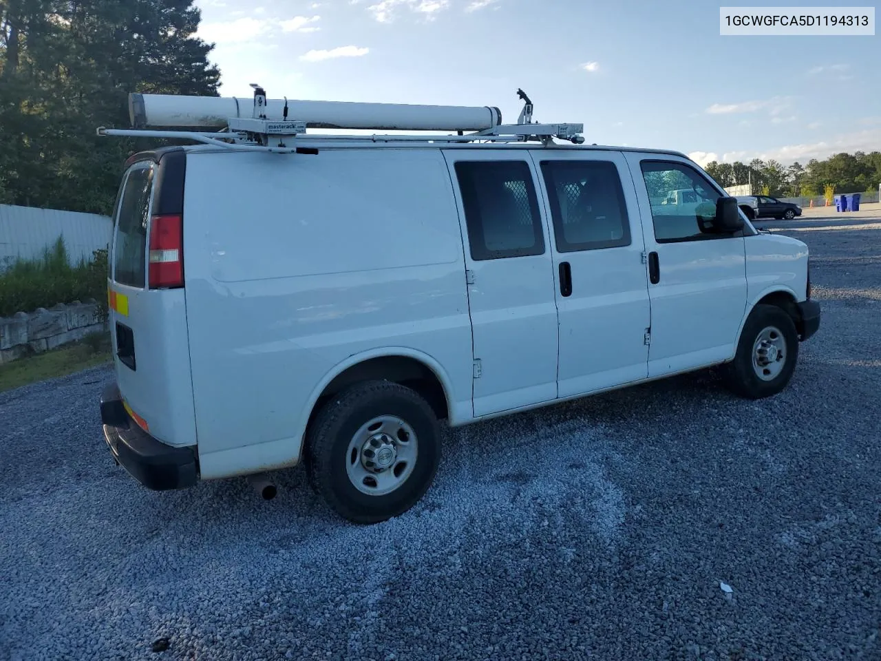 2013 Chevrolet Express G2500 VIN: 1GCWGFCA5D1194313 Lot: 66470034