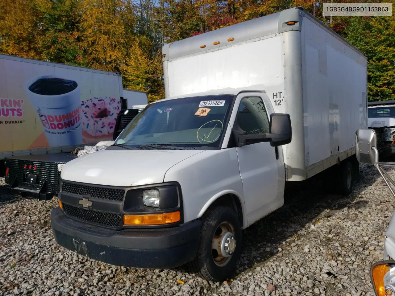 2013 Chevrolet Express G3500 VIN: 1GB3G4BG9D1153863 Lot: 67955674