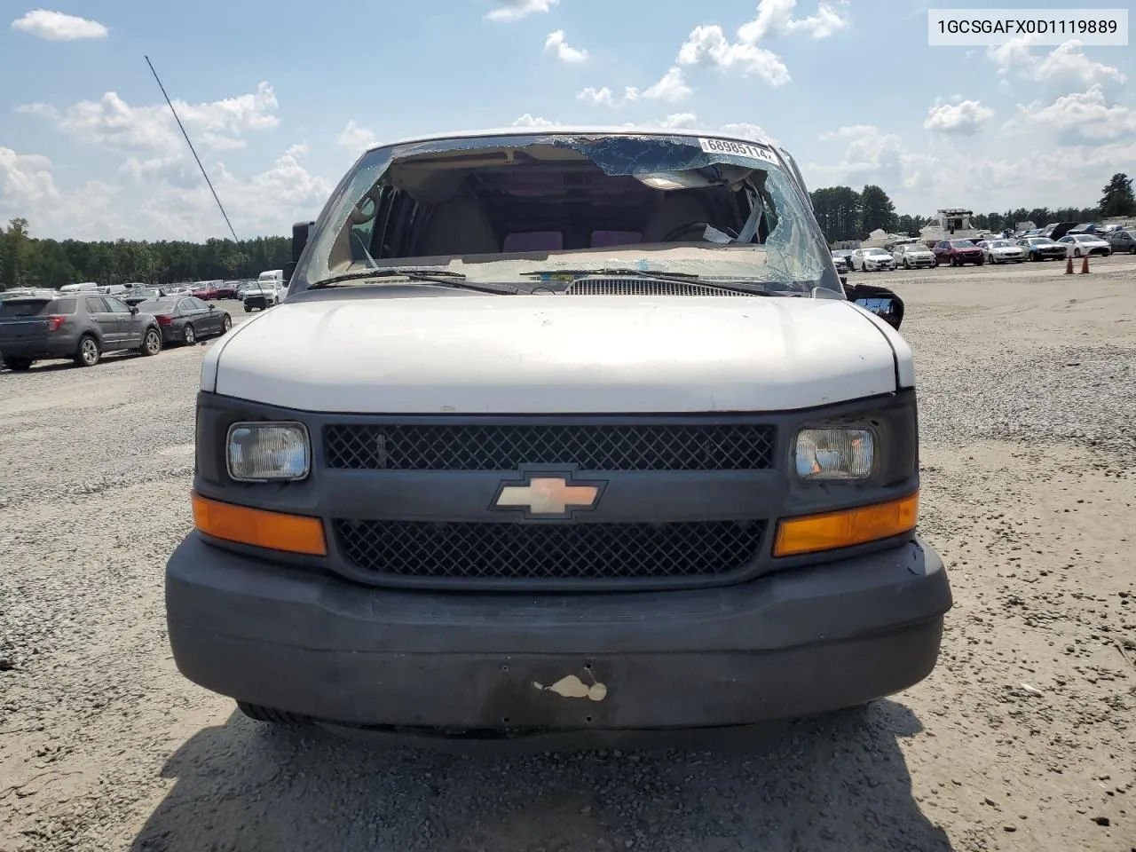 1GCSGAFX0D1119889 2013 Chevrolet Express G1500