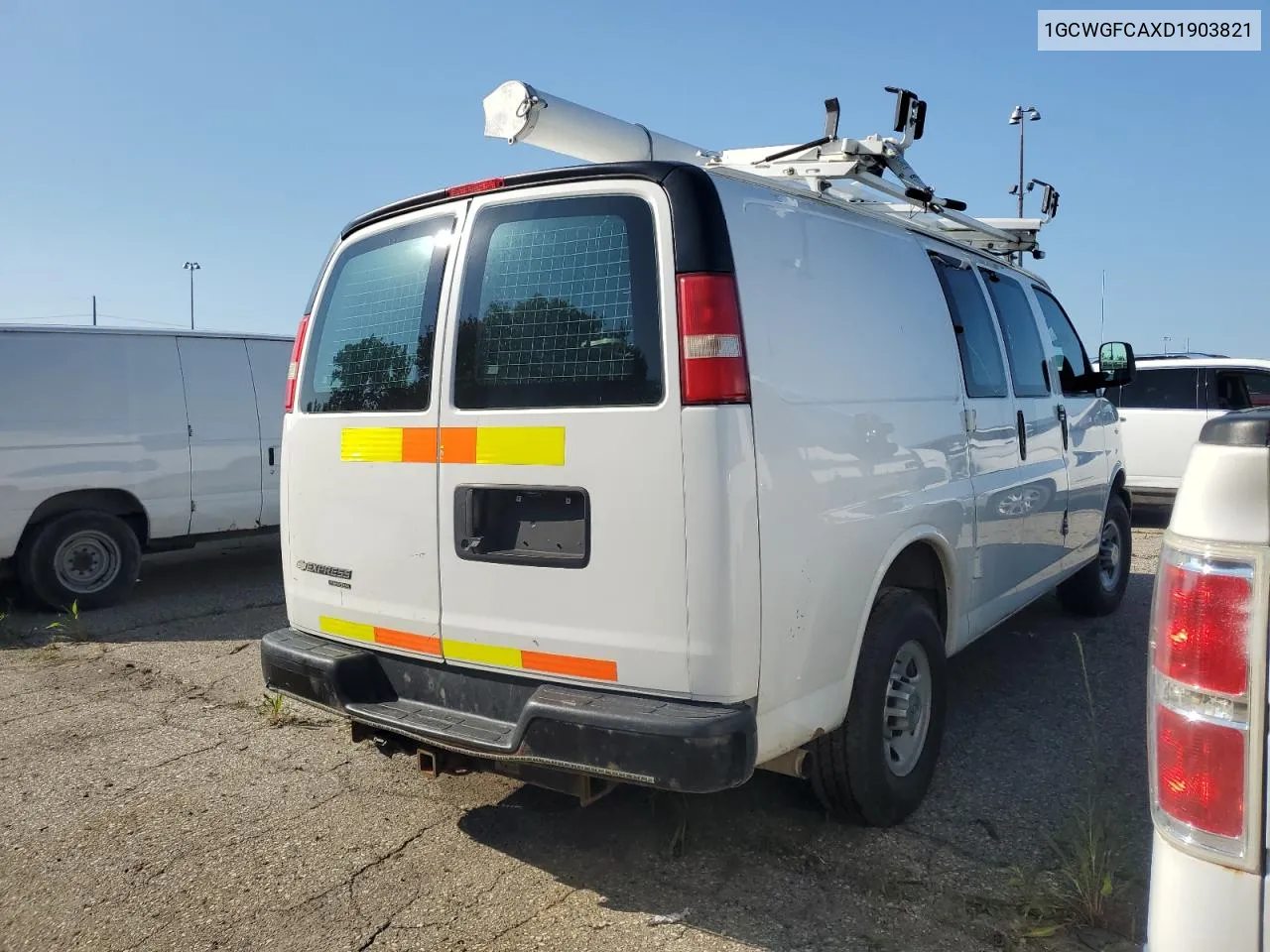 2013 Chevrolet Express G2500 VIN: 1GCWGFCAXD1903821 Lot: 69023944