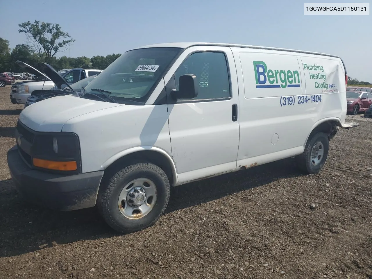 2013 Chevrolet Express G2500 VIN: 1GCWGFCA5D1160131 Lot: 69684734