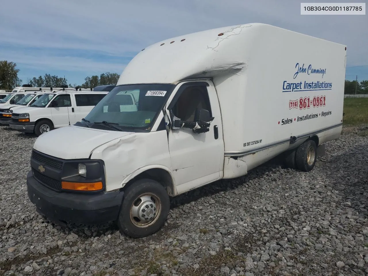 2013 Chevrolet Express G3500 VIN: 1GB3G4CG0D1187785 Lot: 71568394