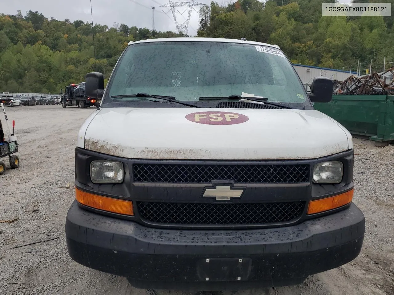 1GCSGAFX8D1188121 2013 Chevrolet Express G1500