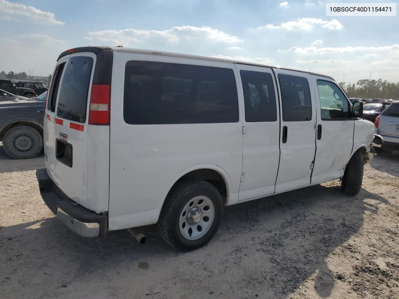 1GBSGCF40D1154471 2013 Chevrolet Express G1500 Lt