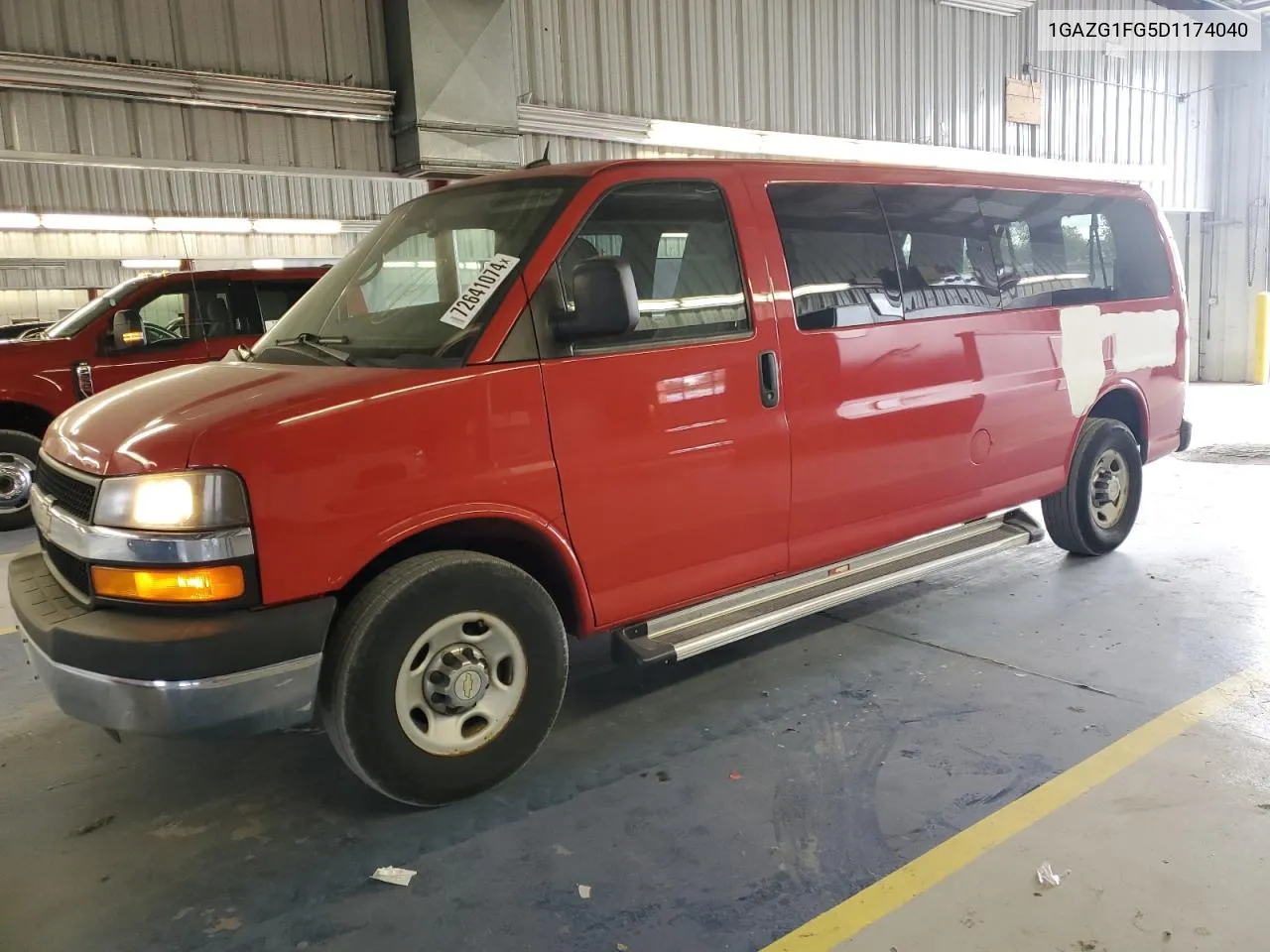 2013 Chevrolet Express G3500 Lt VIN: 1GAZG1FG5D1174040 Lot: 72641074