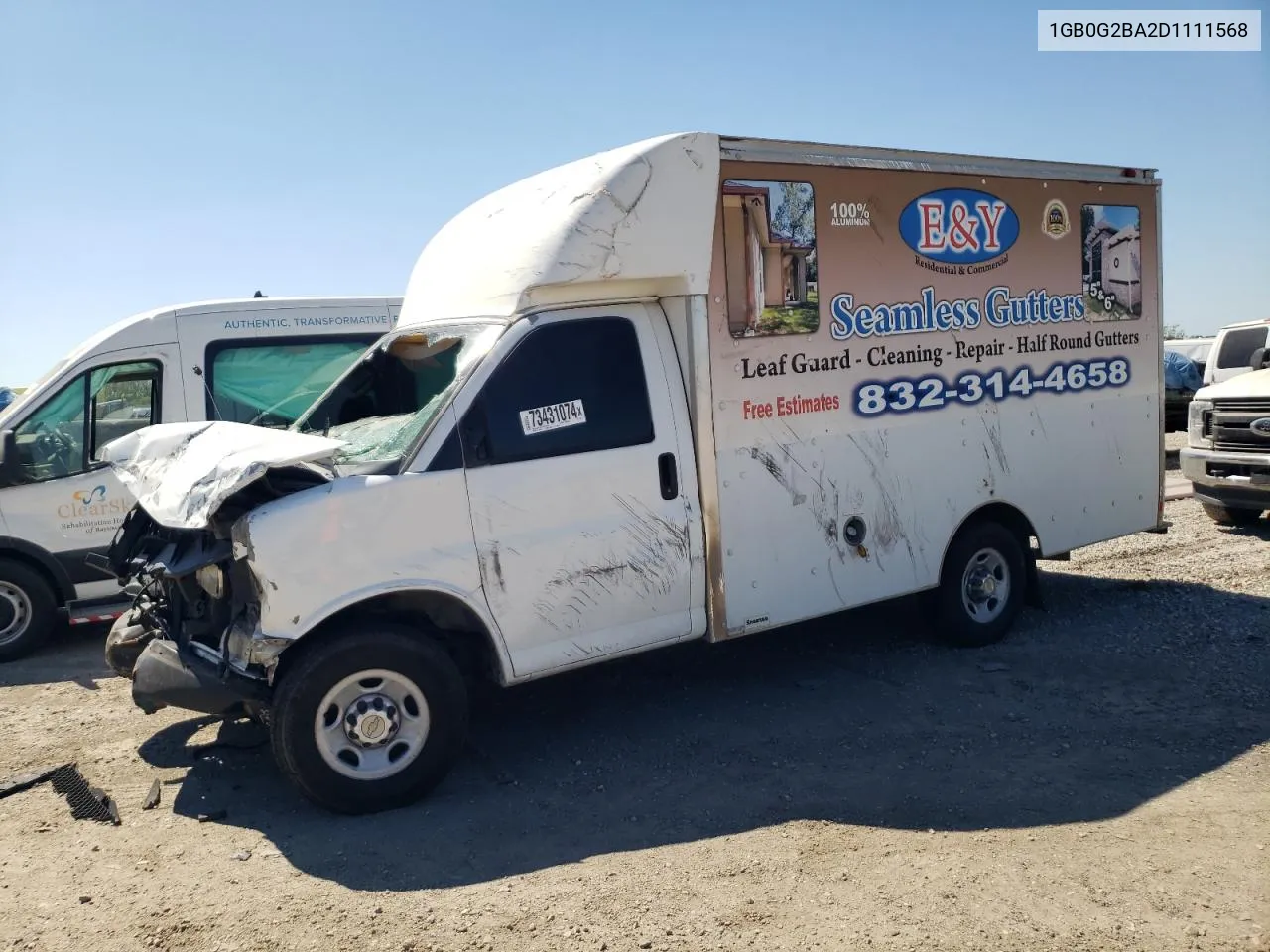 1GB0G2BA2D1111568 2013 Chevrolet Express G3500