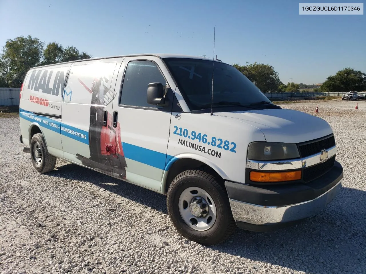 1GCZGUCL6D1170346 2013 Chevrolet Express G3500