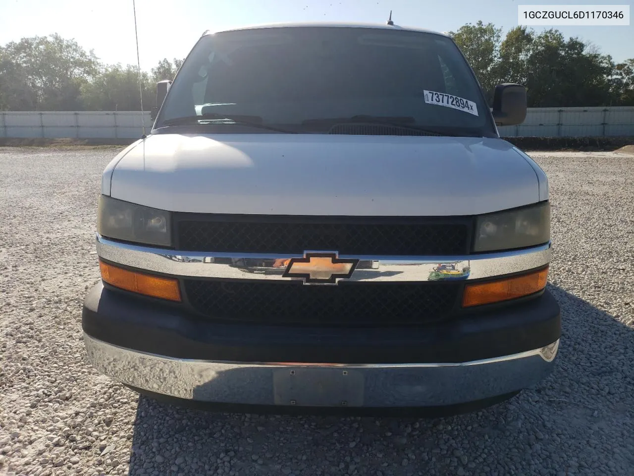 2013 Chevrolet Express G3500 VIN: 1GCZGUCL6D1170346 Lot: 73772894