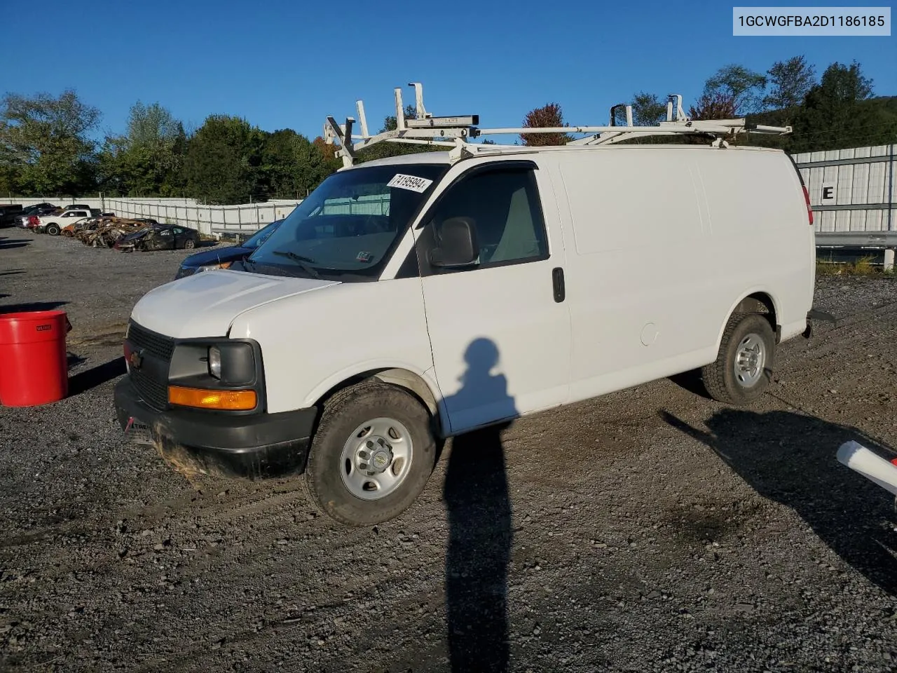 2013 Chevrolet Express G2500 VIN: 1GCWGFBA2D1186185 Lot: 74195994