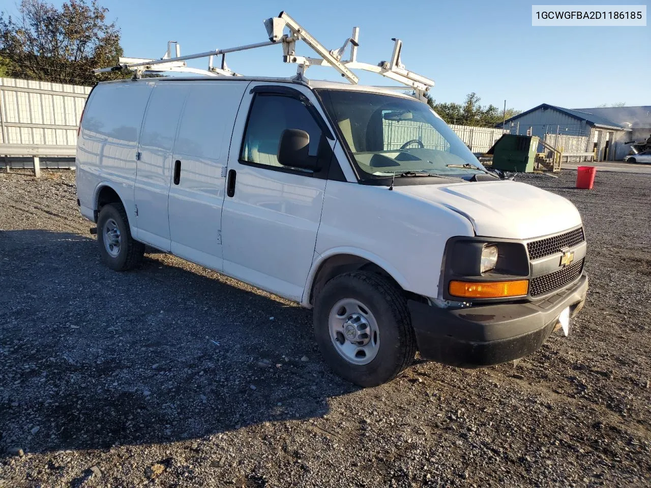 2013 Chevrolet Express G2500 VIN: 1GCWGFBA2D1186185 Lot: 74195994