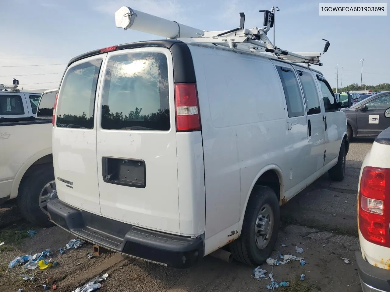 2013 Chevrolet Express G2500 VIN: 1GCWGFCA6D1903699 Lot: 74605604