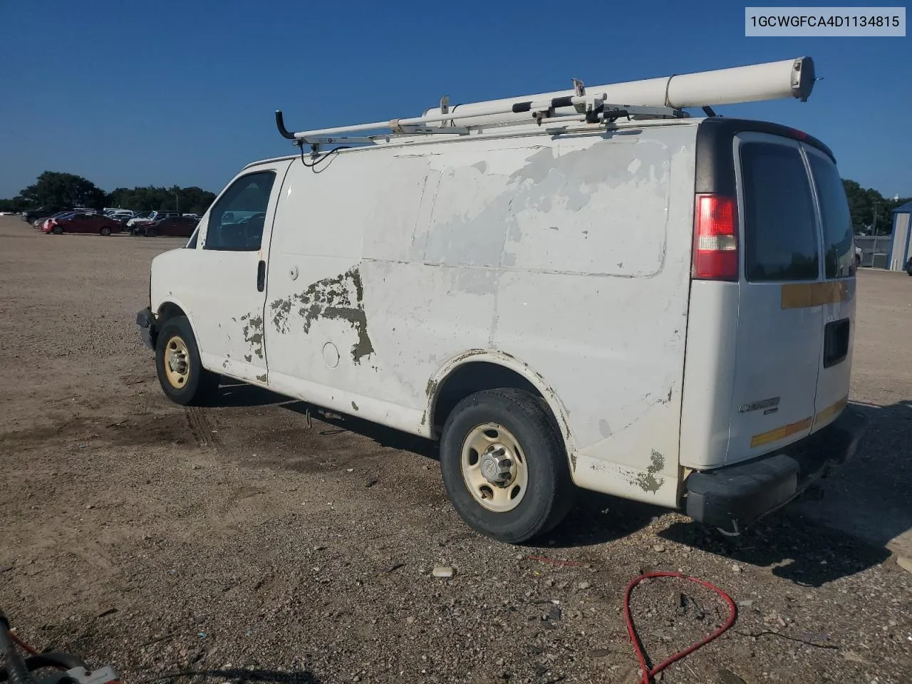 2013 Chevrolet Express G2500 VIN: 1GCWGFCA4D1134815 Lot: 74760474