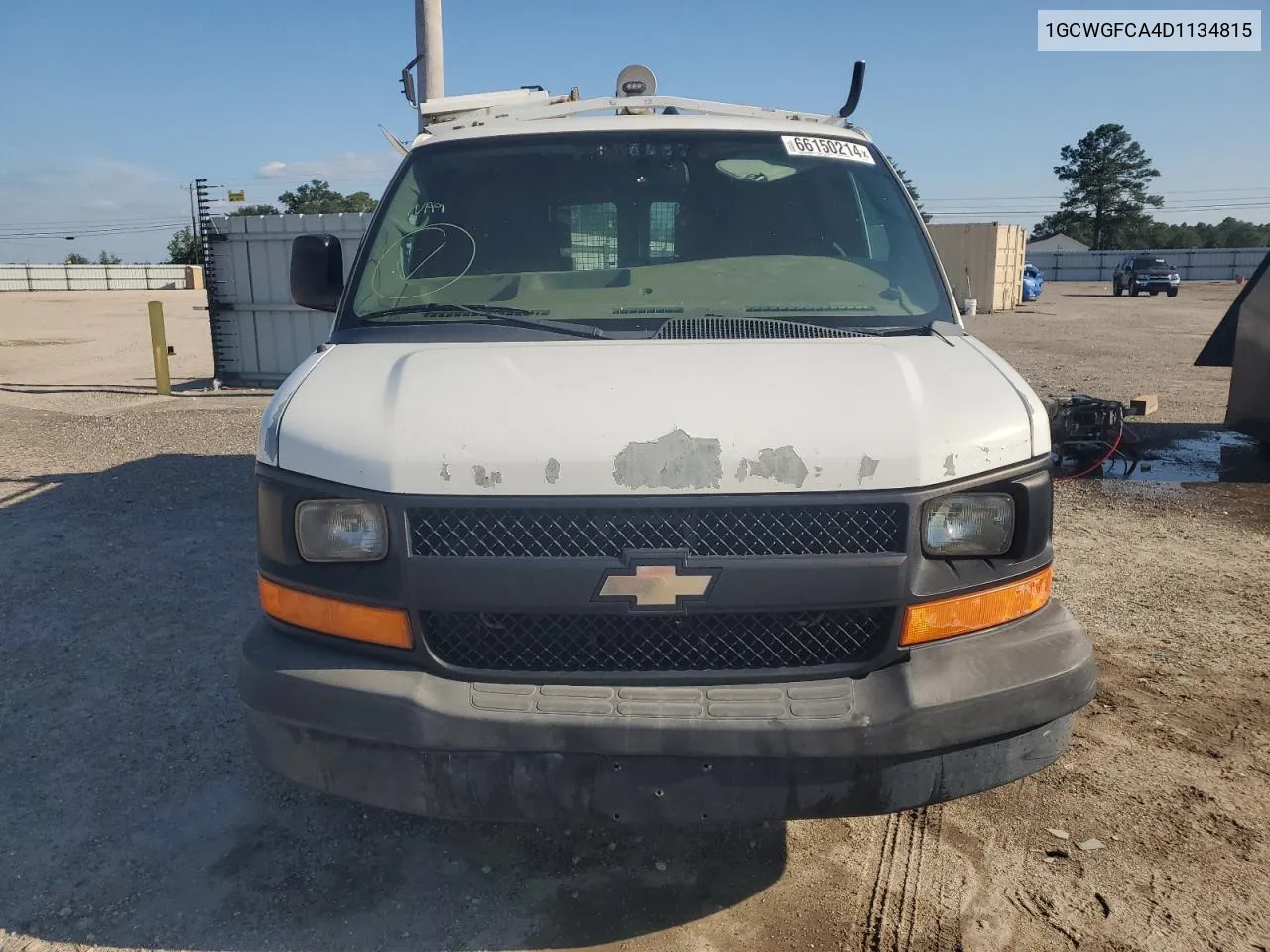 2013 Chevrolet Express G2500 VIN: 1GCWGFCA4D1134815 Lot: 74760474