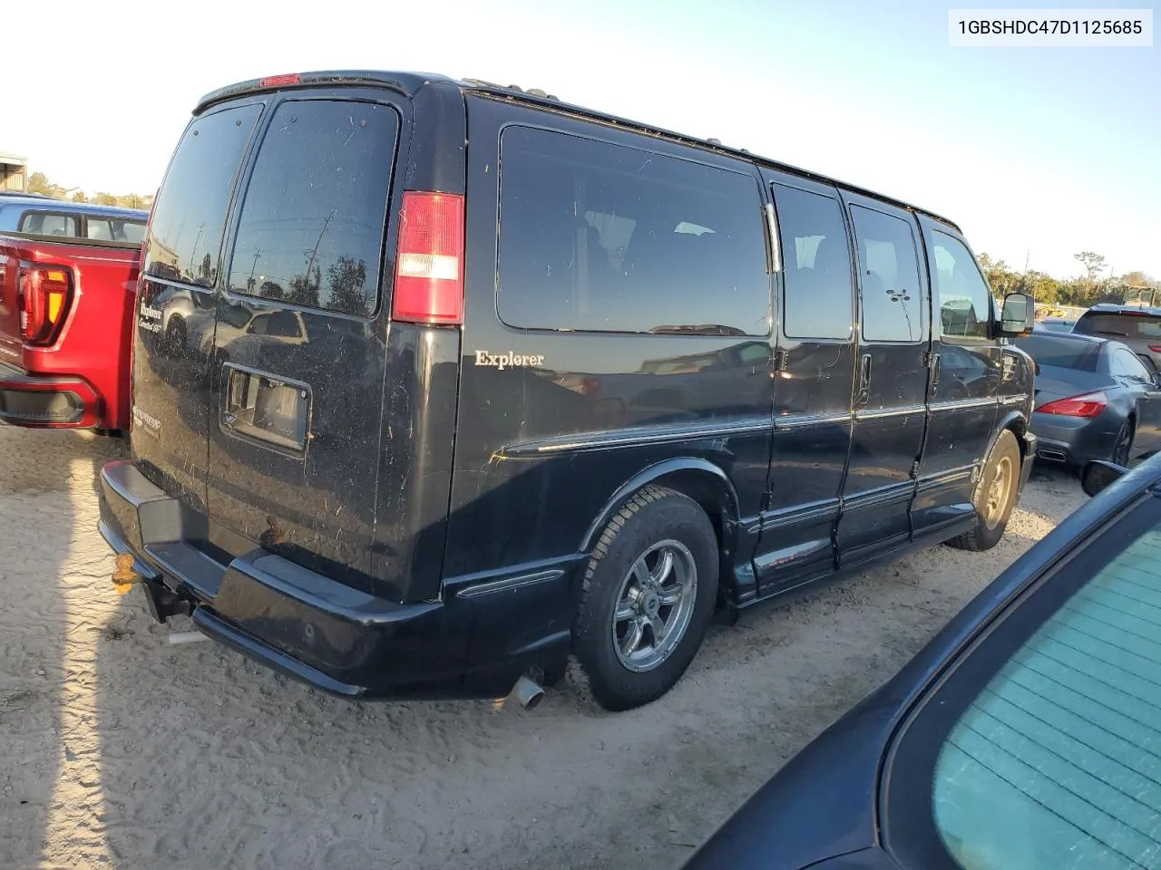 2013 Chevrolet Express G1500 3Lt VIN: 1GBSHDC47D1125685 Lot: 74790304