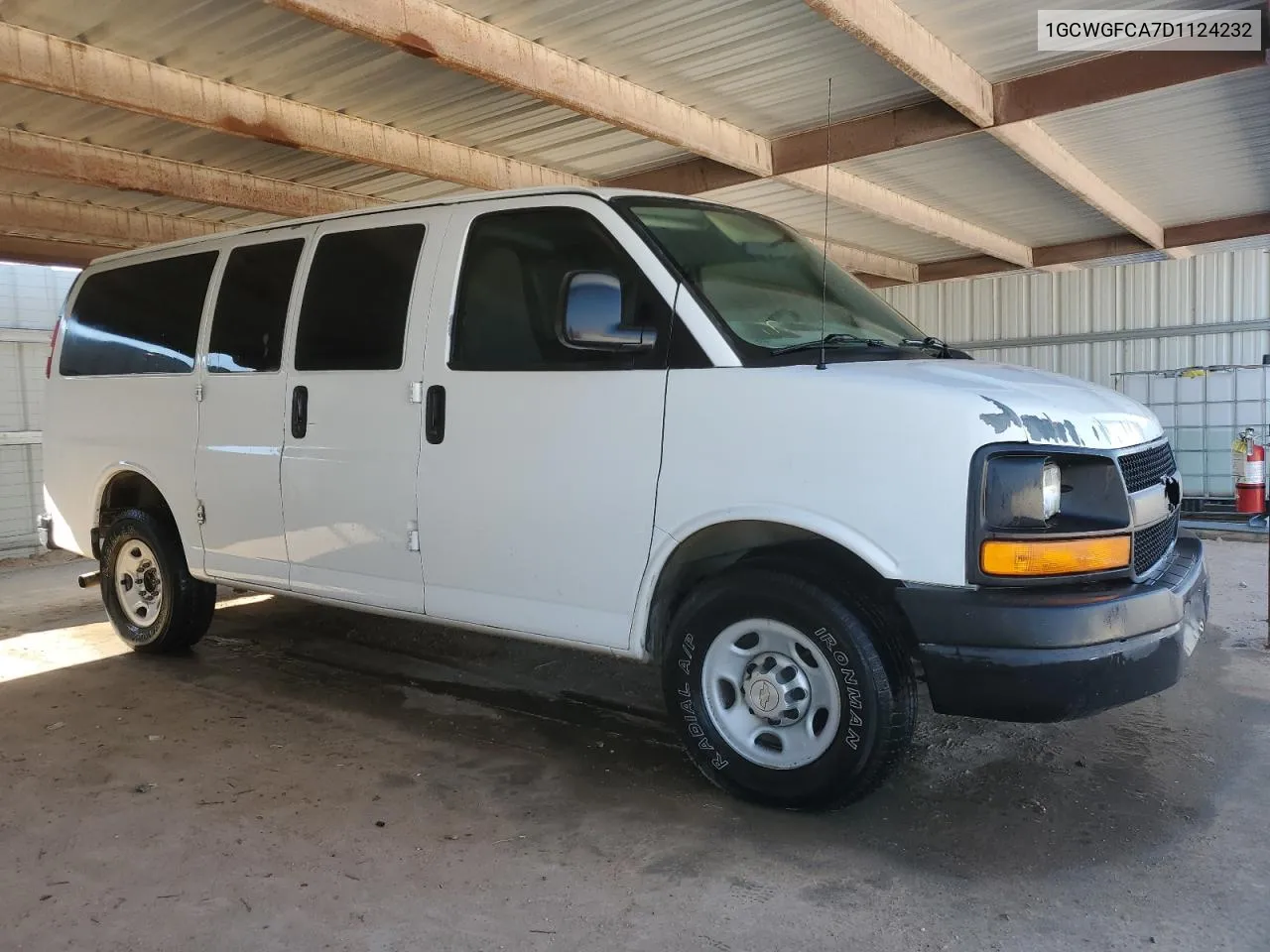 2013 Chevrolet Express G2500 VIN: 1GCWGFCA7D1124232 Lot: 75457344