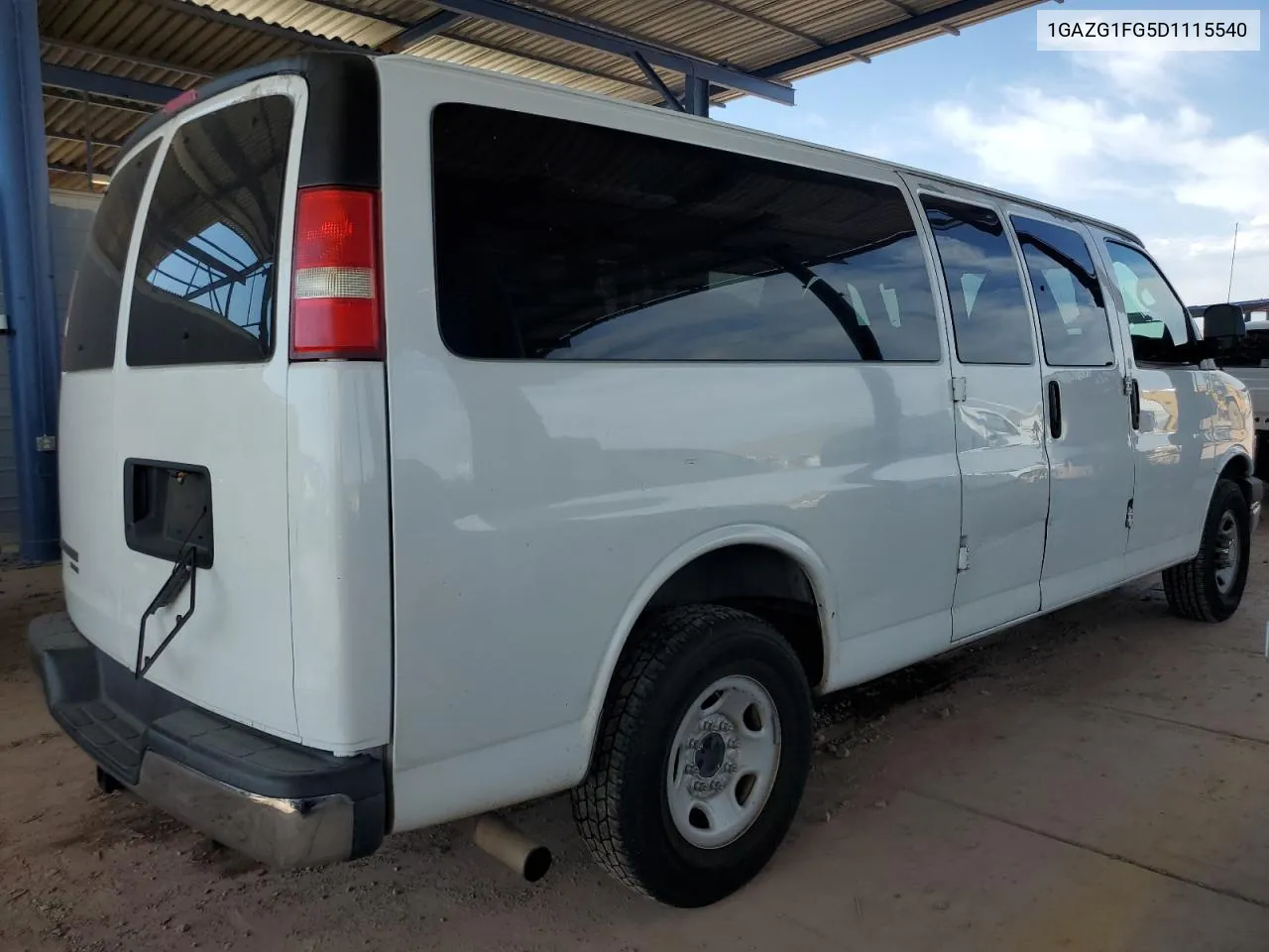 2013 Chevrolet Express G3500 Lt VIN: 1GAZG1FG5D1115540 Lot: 75724634