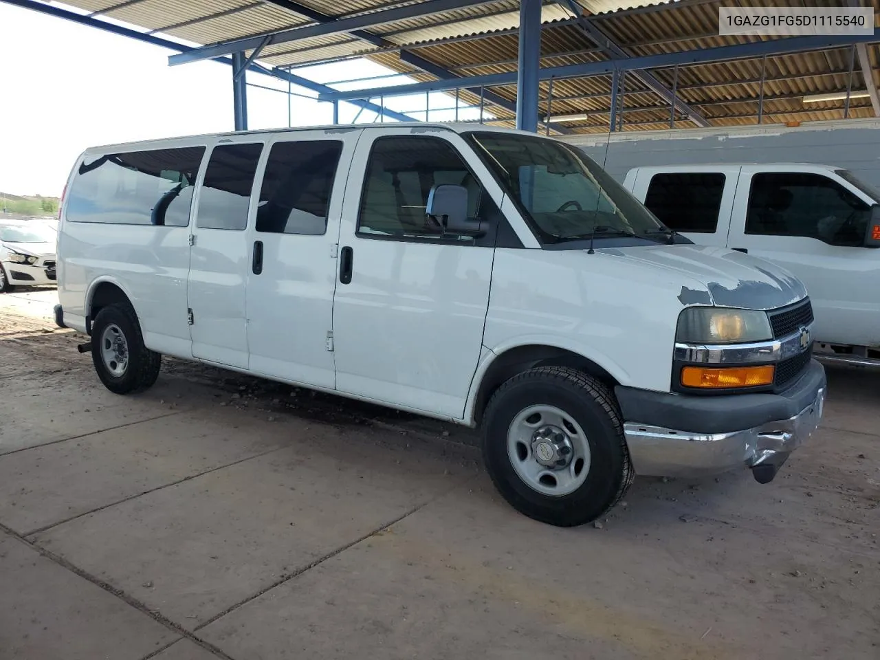 2013 Chevrolet Express G3500 Lt VIN: 1GAZG1FG5D1115540 Lot: 75724634