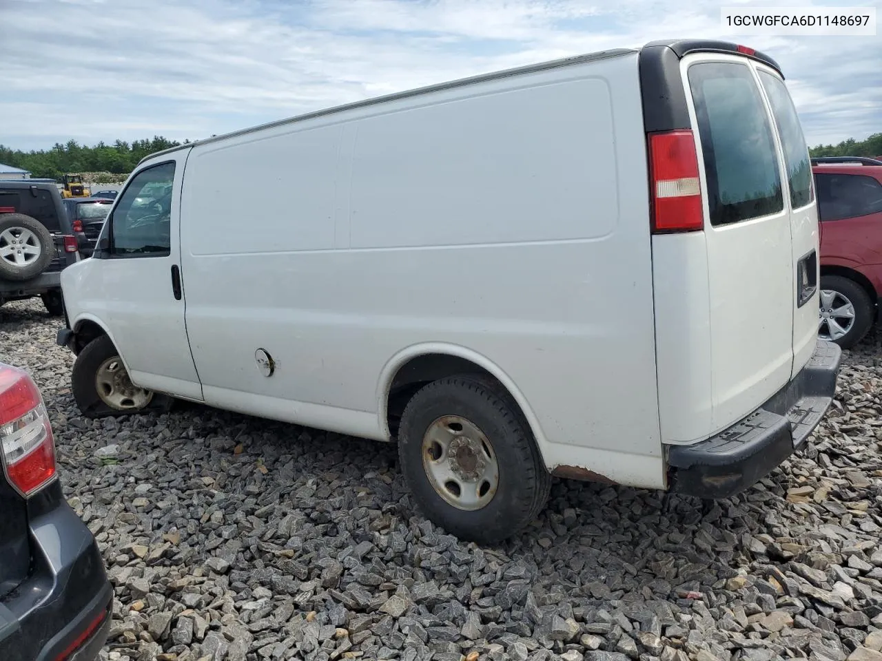 2013 Chevrolet Express G2500 VIN: 1GCWGFCA6D1148697 Lot: 75815364