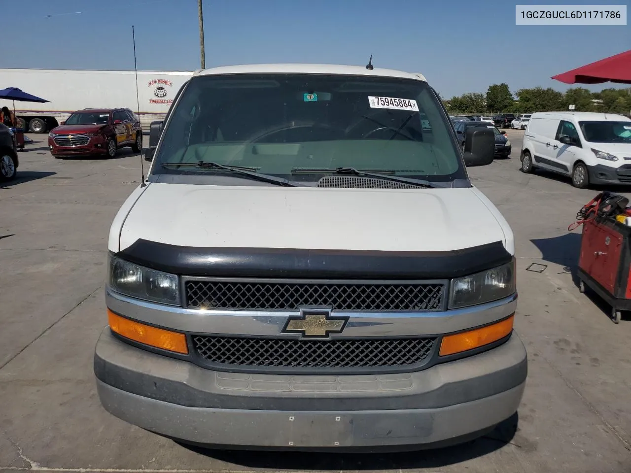 2013 Chevrolet Express G3500 VIN: 1GCZGUCL6D1171786 Lot: 75945884