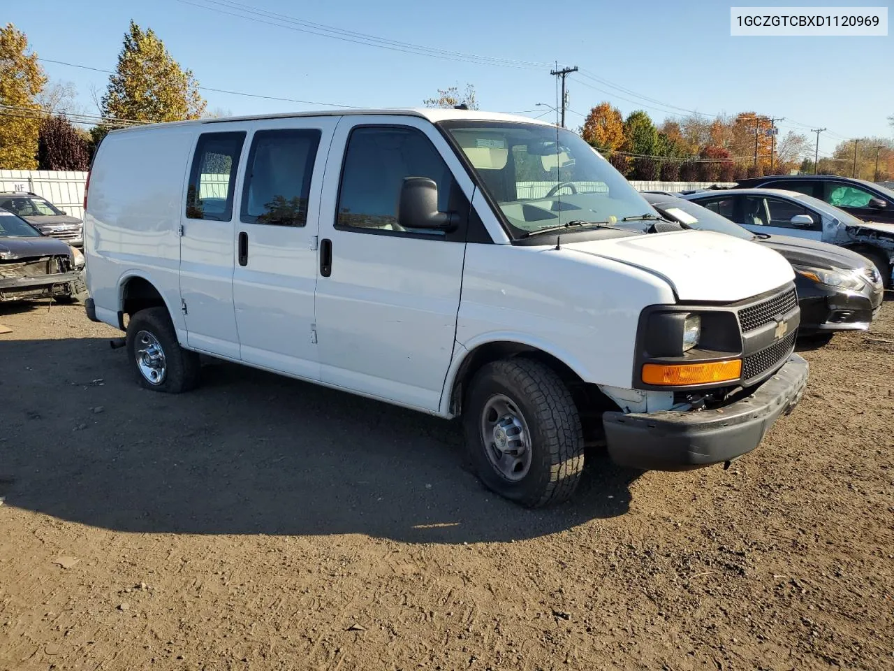 2013 Chevrolet Express G3500 VIN: 1GCZGTCBXD1120969 Lot: 76151454