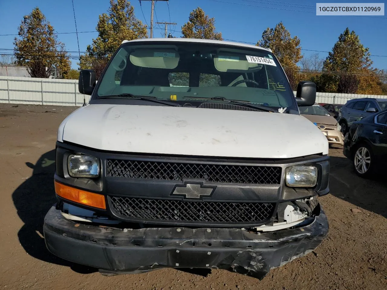 2013 Chevrolet Express G3500 VIN: 1GCZGTCBXD1120969 Lot: 76151454