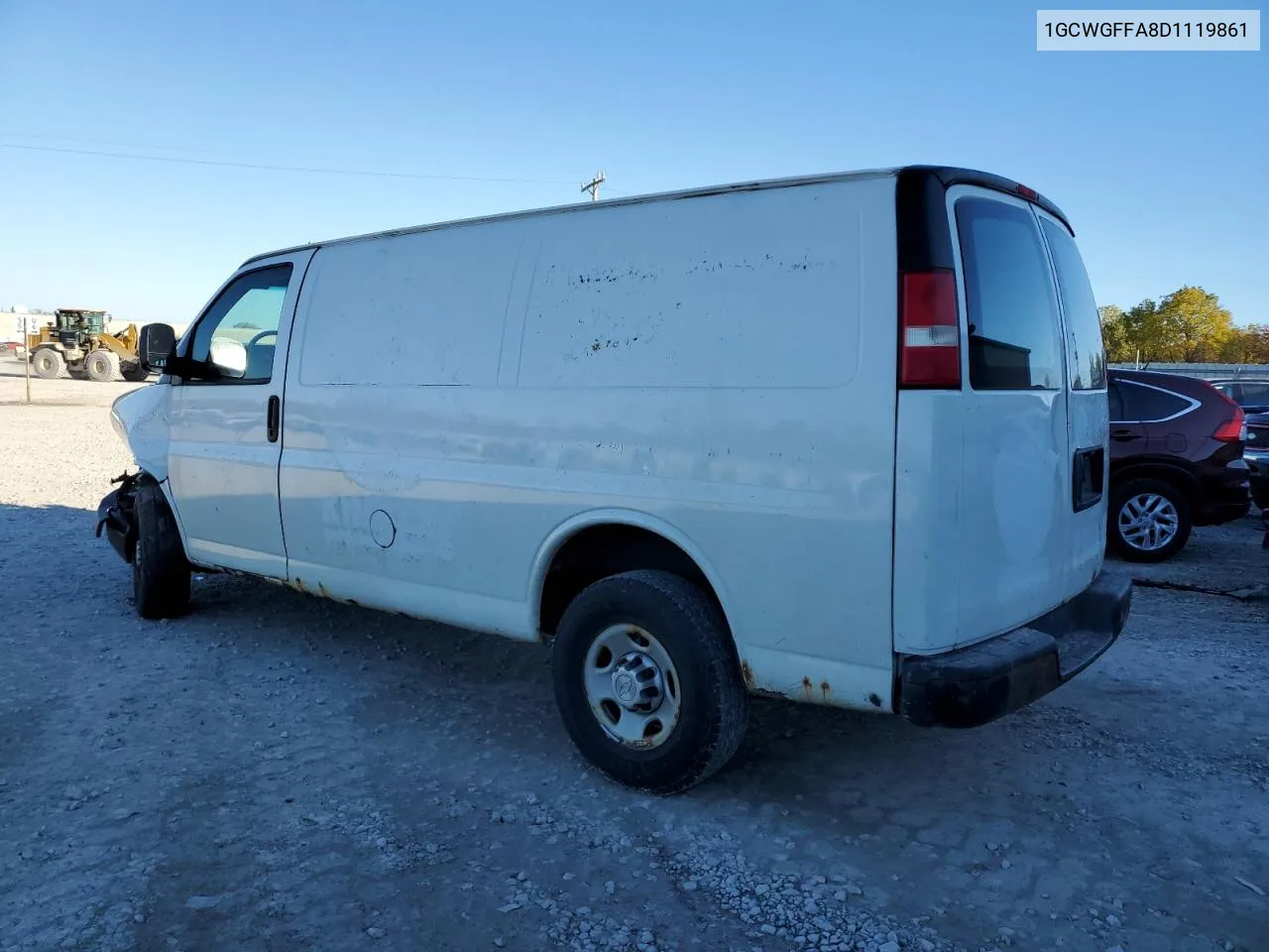 2013 Chevrolet Express G2500 VIN: 1GCWGFFA8D1119861 Lot: 76689054