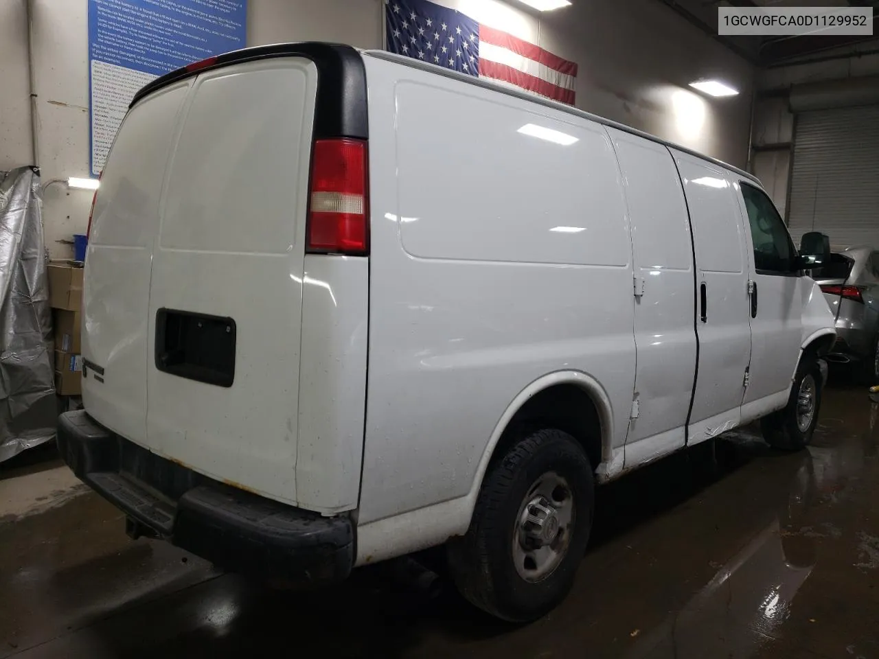 2013 Chevrolet Express G2500 VIN: 1GCWGFCA0D1129952 Lot: 76905304