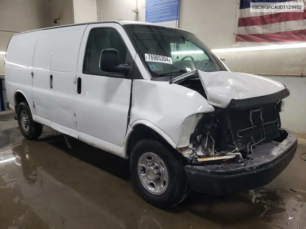 2013 Chevrolet Express G2500 VIN: 1GCWGFCA0D1129952 Lot: 76905304