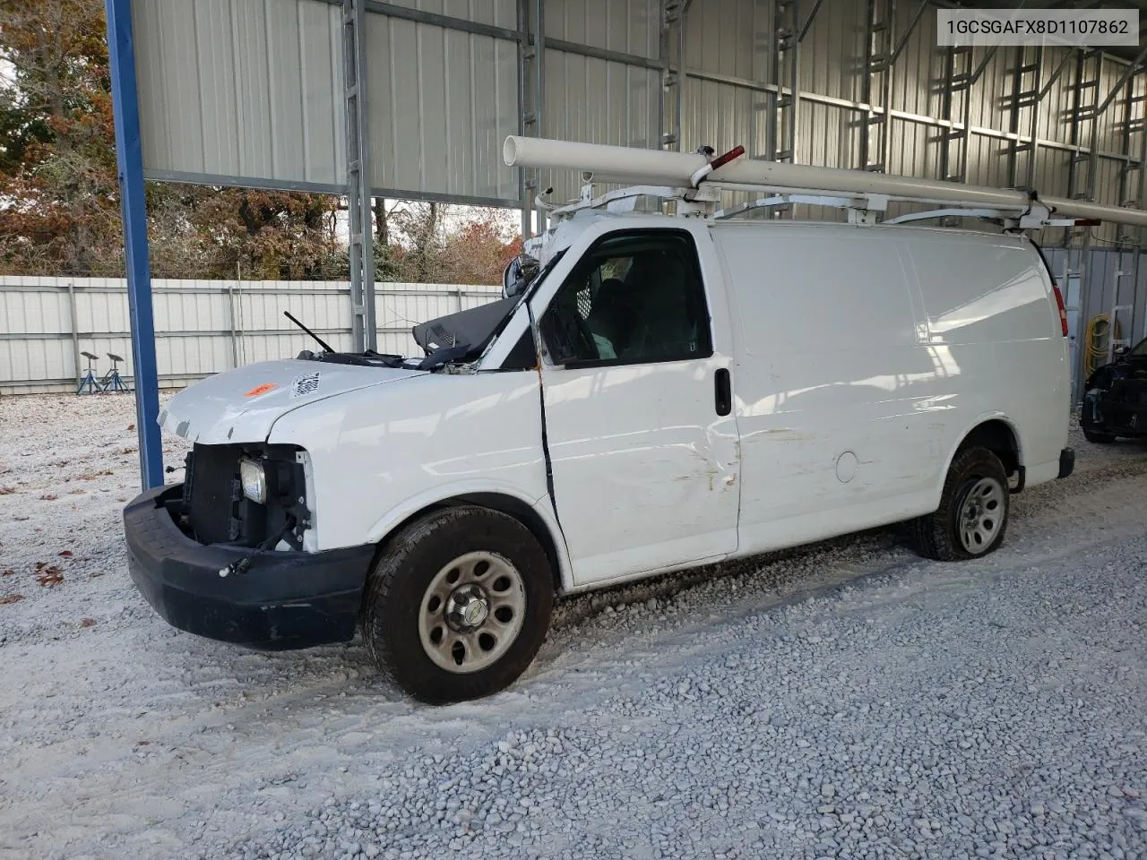 2013 Chevrolet Express G1500 VIN: 1GCSGAFX8D1107862 Lot: 77439954