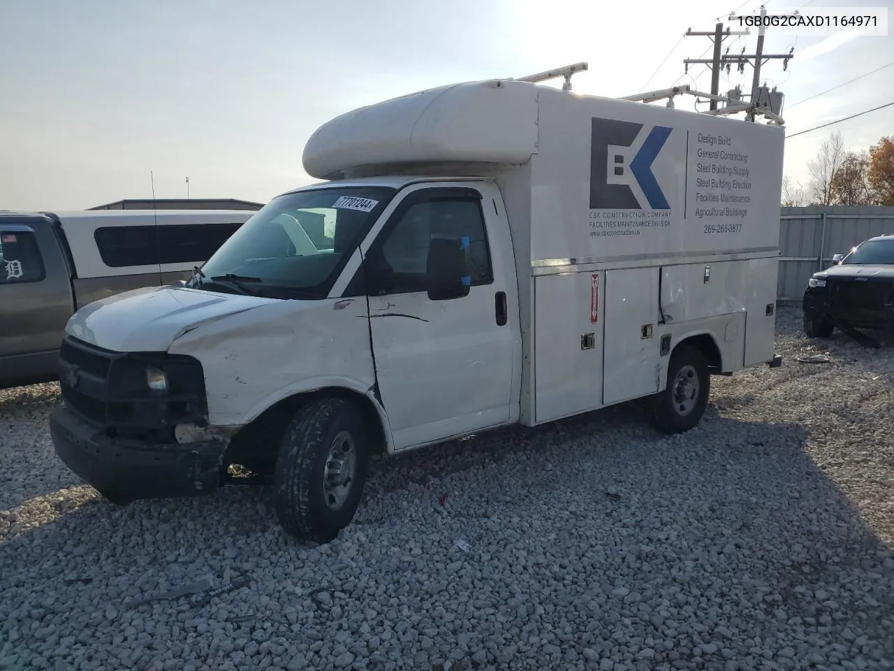 2013 Chevrolet Express G3500 VIN: 1GB0G2CAXD1164971 Lot: 77701244