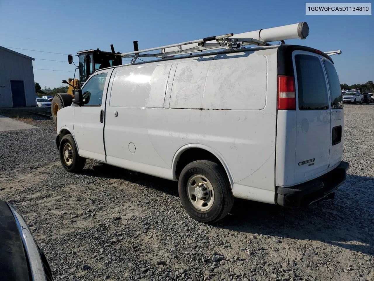 2013 Chevrolet Express G2500 VIN: 1GCWGFCA5D1134810 Lot: 78274994