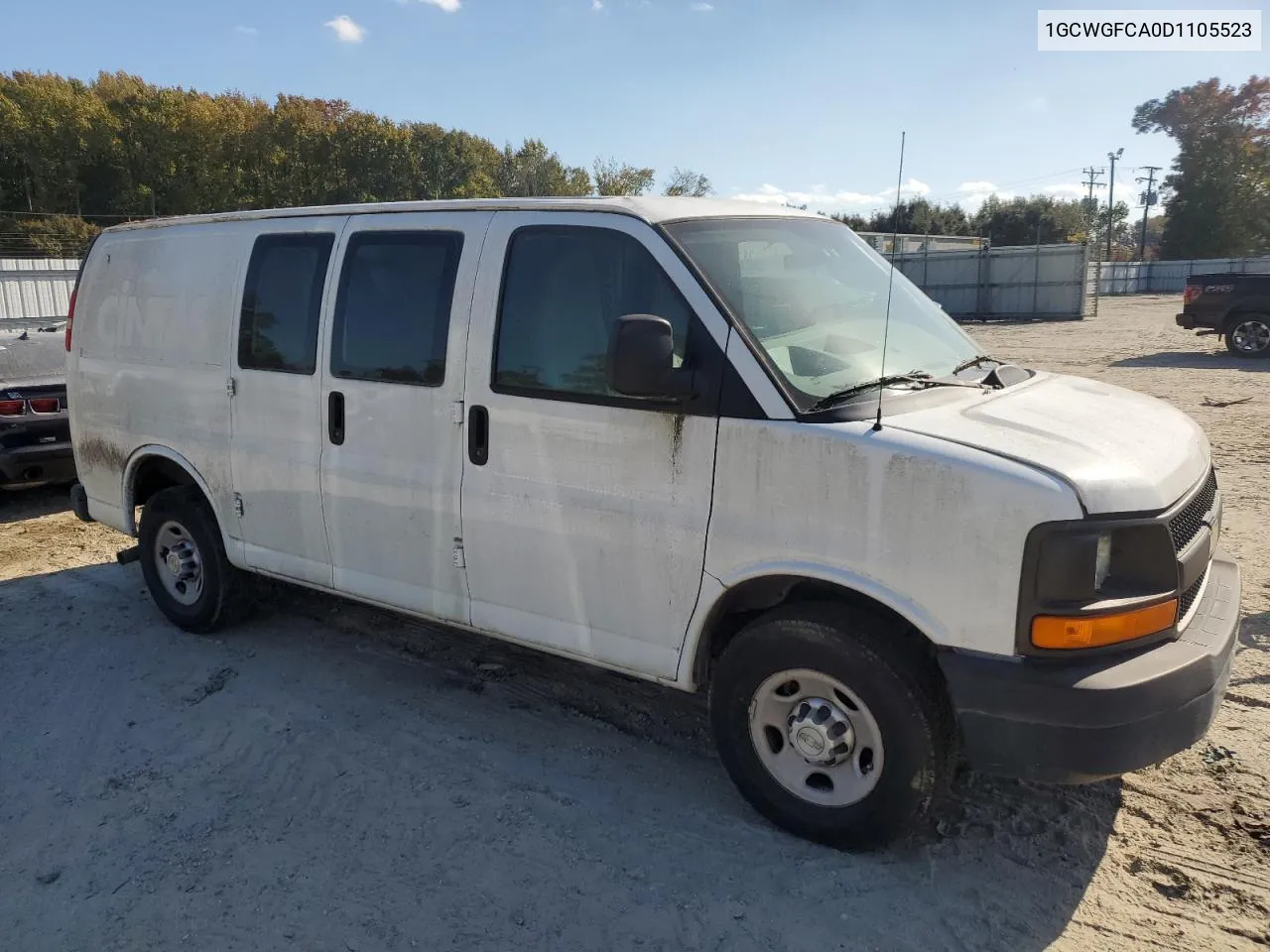 2013 Chevrolet Express G2500 VIN: 1GCWGFCA0D1105523 Lot: 78757644