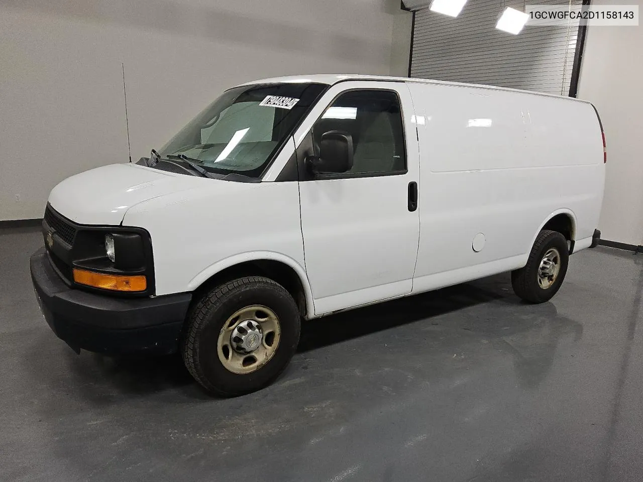 2013 Chevrolet Express G2500 VIN: 1GCWGFCA2D1158143 Lot: 79048304