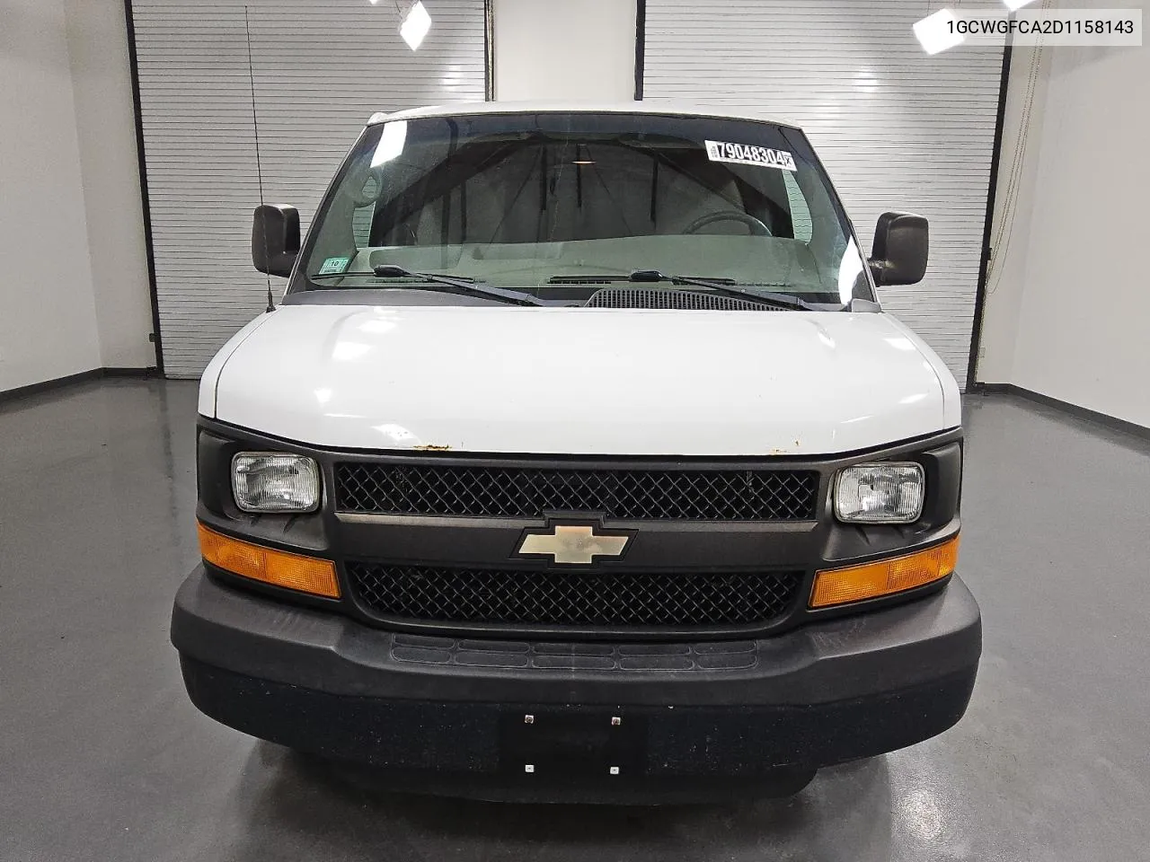 2013 Chevrolet Express G2500 VIN: 1GCWGFCA2D1158143 Lot: 79048304