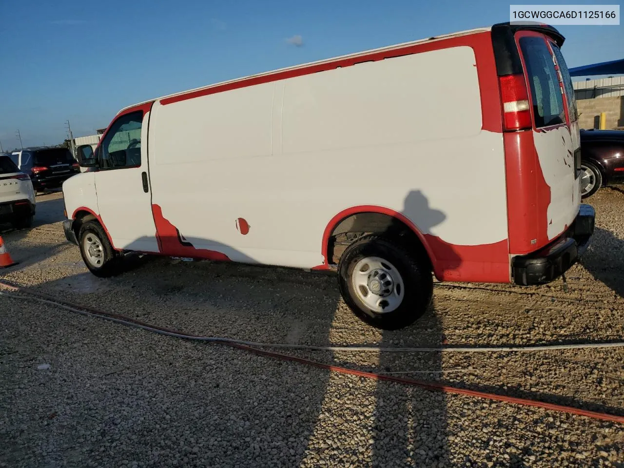 2013 Chevrolet Express G2500 VIN: 1GCWGGCA6D1125166 Lot: 79643434