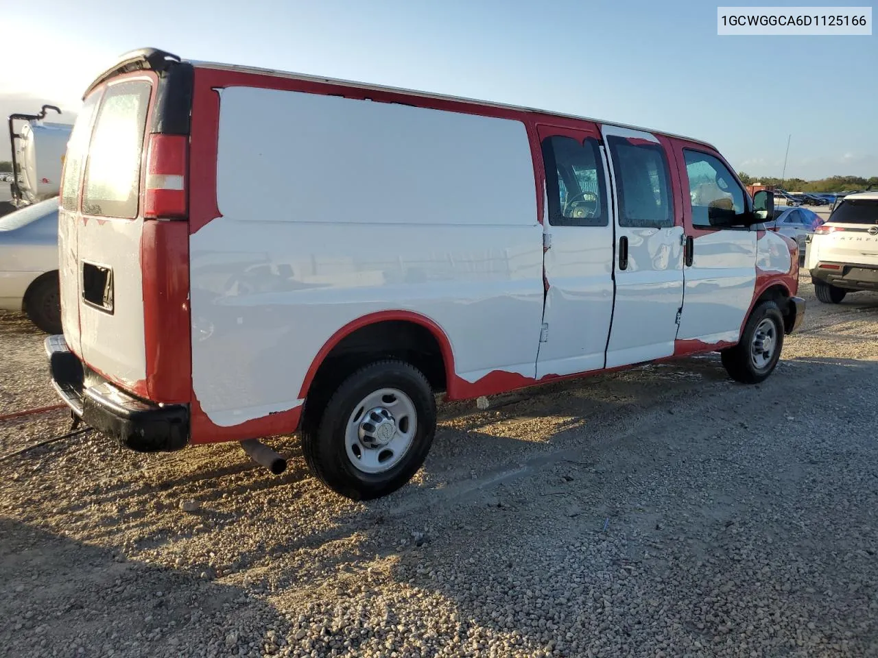 2013 Chevrolet Express G2500 VIN: 1GCWGGCA6D1125166 Lot: 79643434