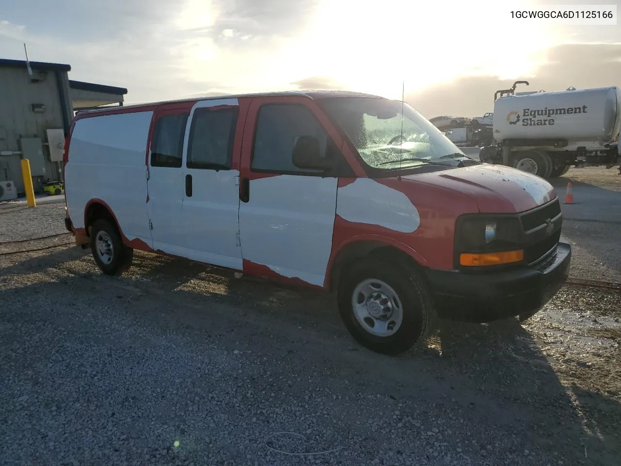 2013 Chevrolet Express G2500 VIN: 1GCWGGCA6D1125166 Lot: 79643434