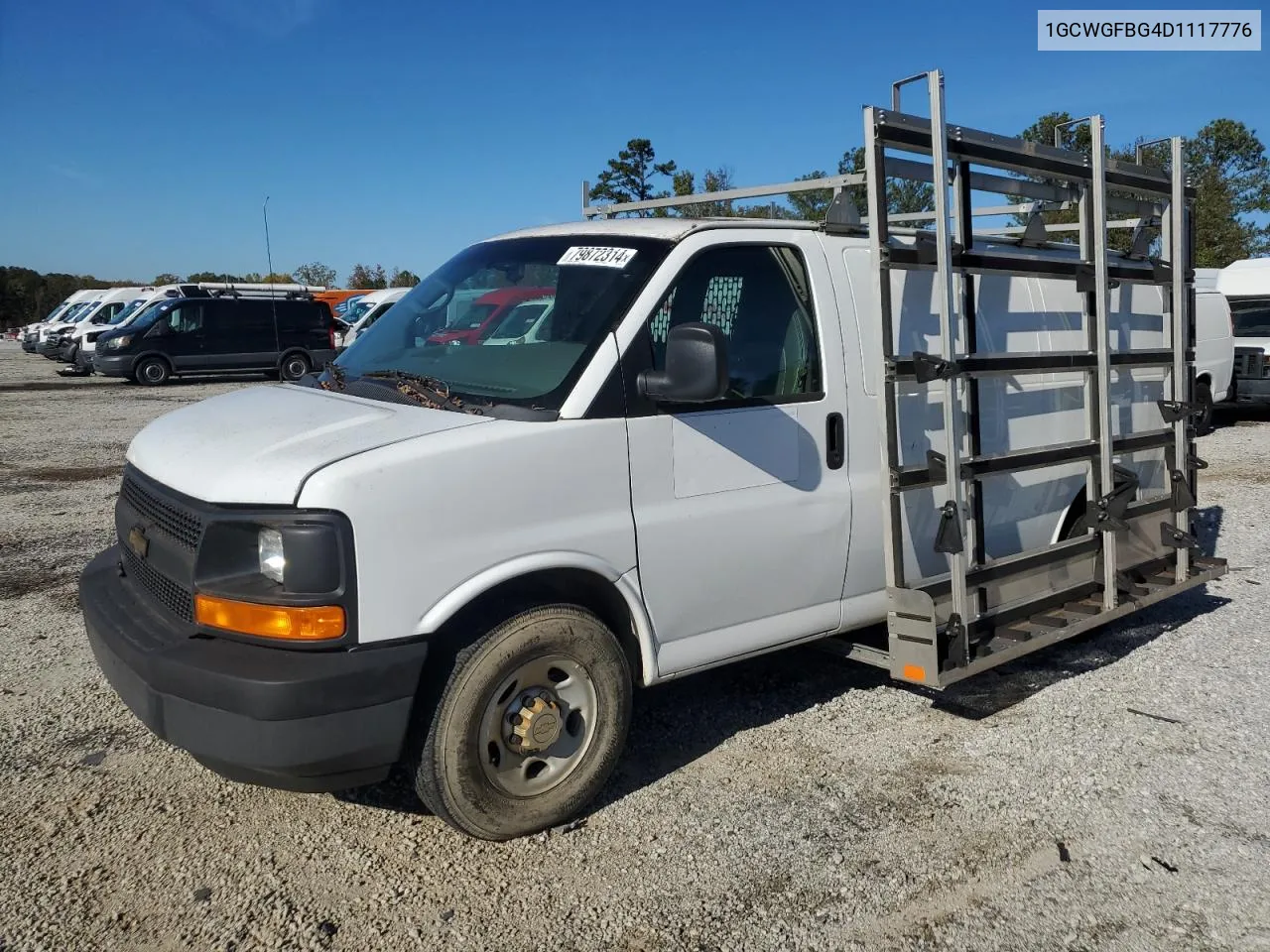 2013 Chevrolet Express G2500 VIN: 1GCWGFBG4D1117776 Lot: 79872314