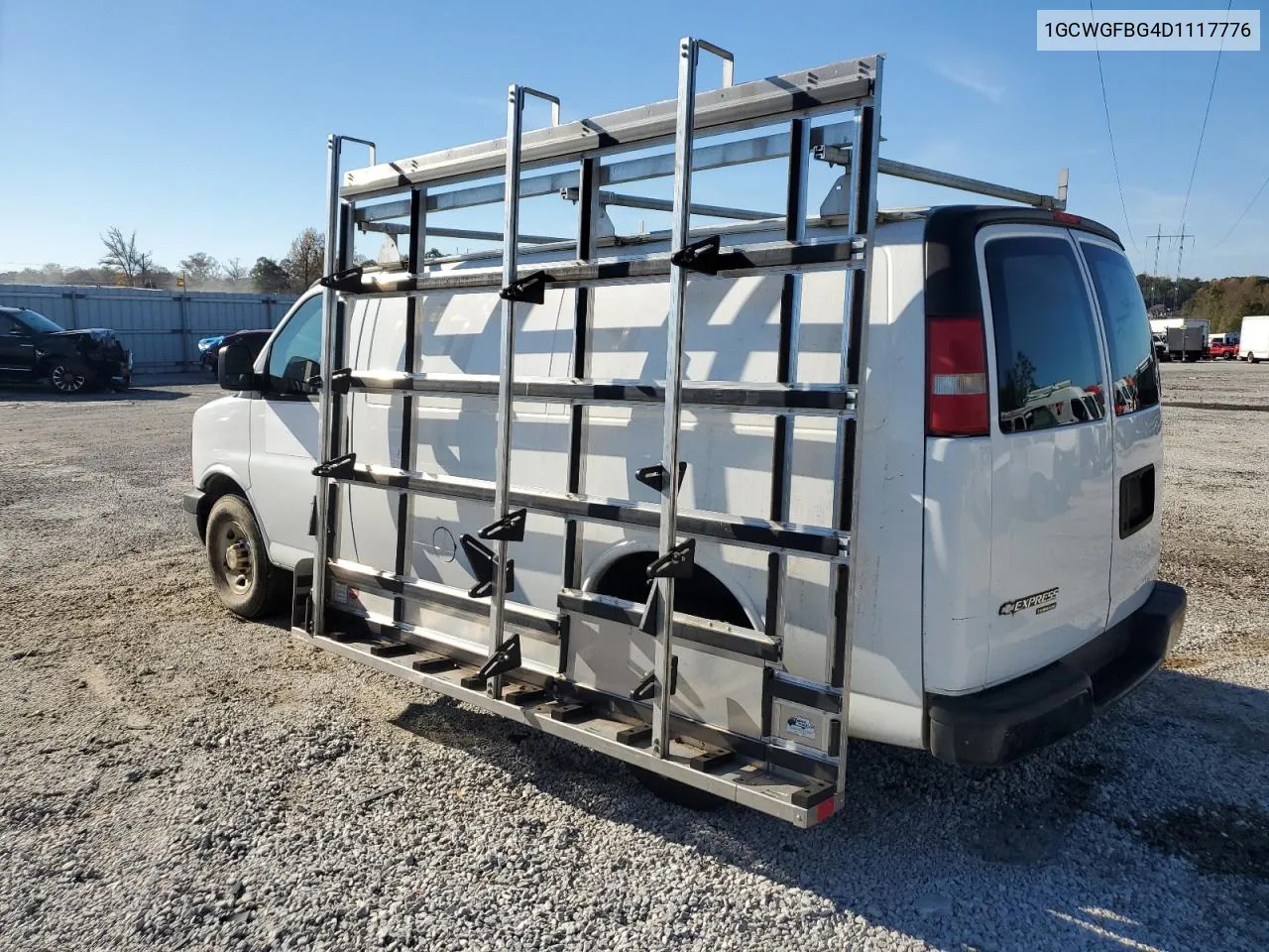 2013 Chevrolet Express G2500 VIN: 1GCWGFBG4D1117776 Lot: 79872314