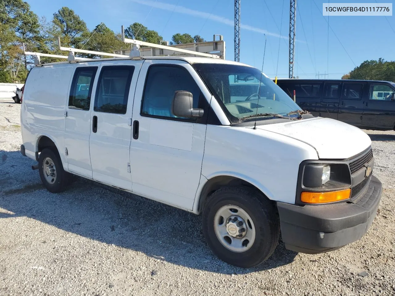 2013 Chevrolet Express G2500 VIN: 1GCWGFBG4D1117776 Lot: 79872314