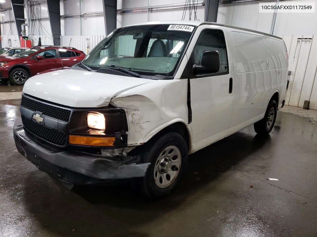 2013 Chevrolet Express G1500 VIN: 1GCSGAFXXD1172549 Lot: 80154744