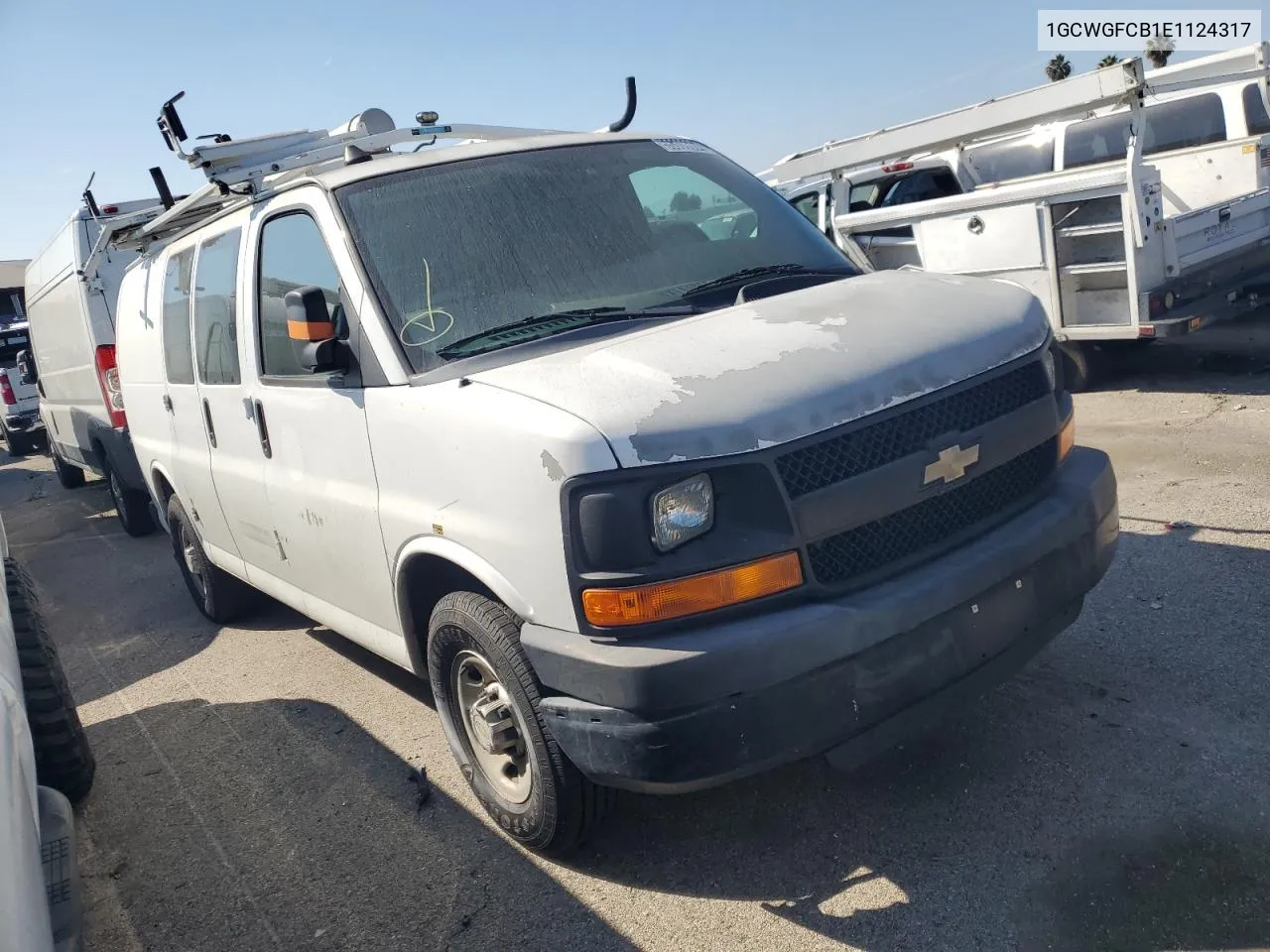 2014 Chevrolet Express G2500 VIN: 1GCWGFCB1E1124317 Lot: 55308694