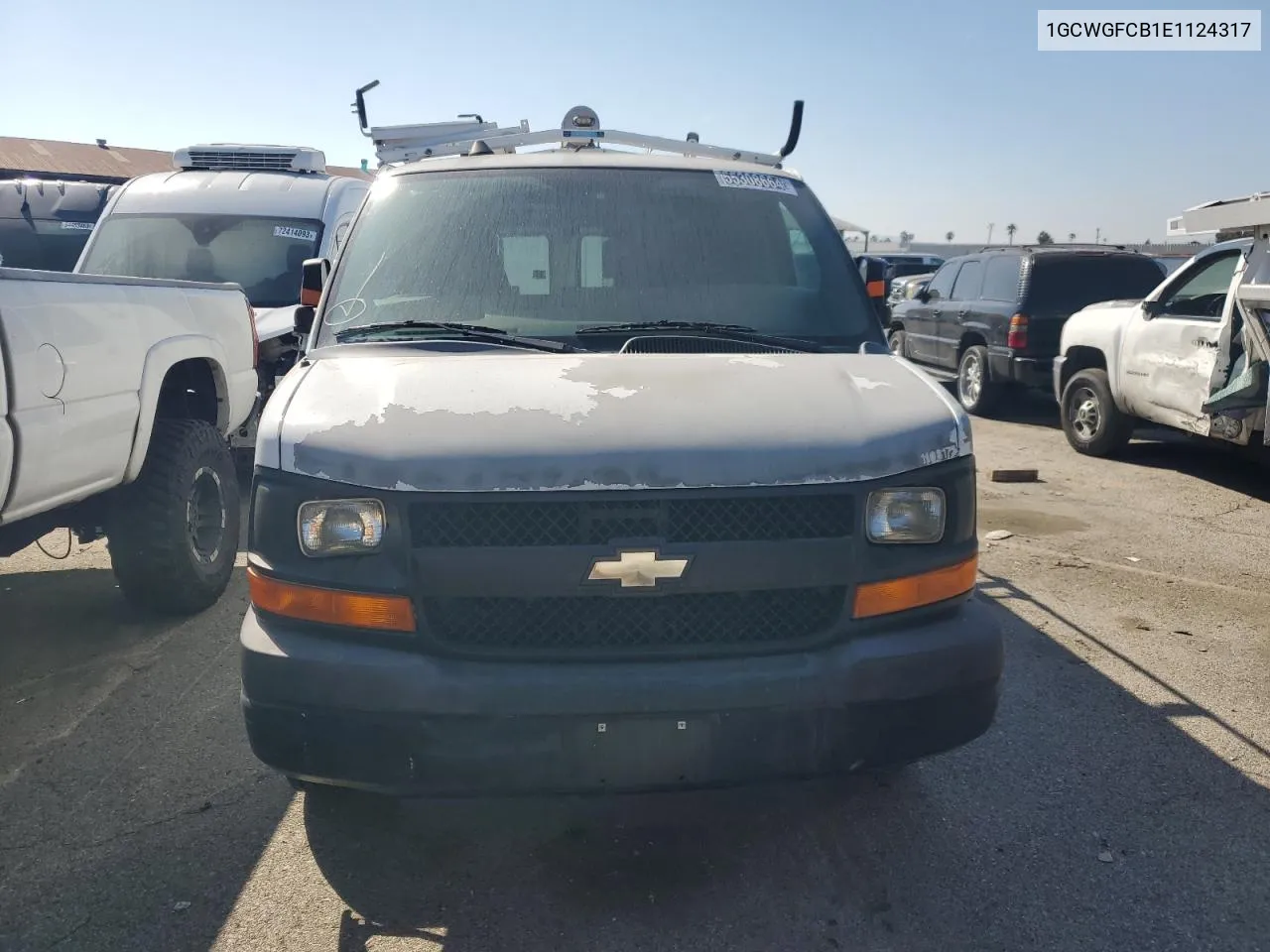 2014 Chevrolet Express G2500 VIN: 1GCWGFCB1E1124317 Lot: 55308694