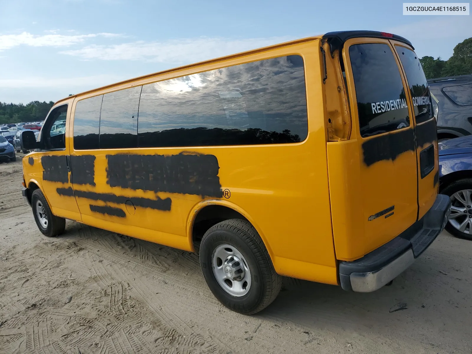 1GCZGUCA4E1168515 2014 Chevrolet Express G3500