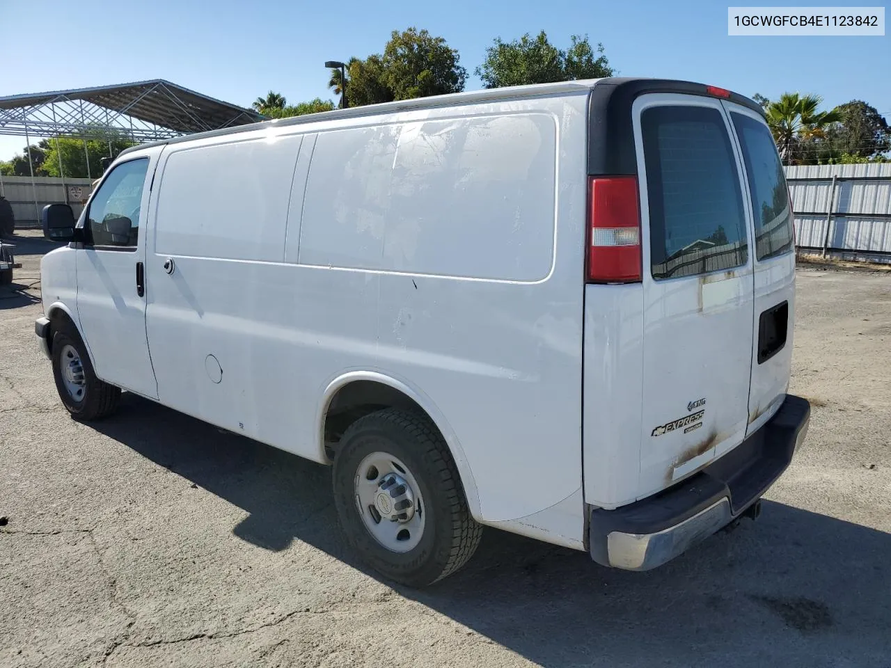 2014 Chevrolet Express G2500 VIN: 1GCWGFCB4E1123842 Lot: 61080034