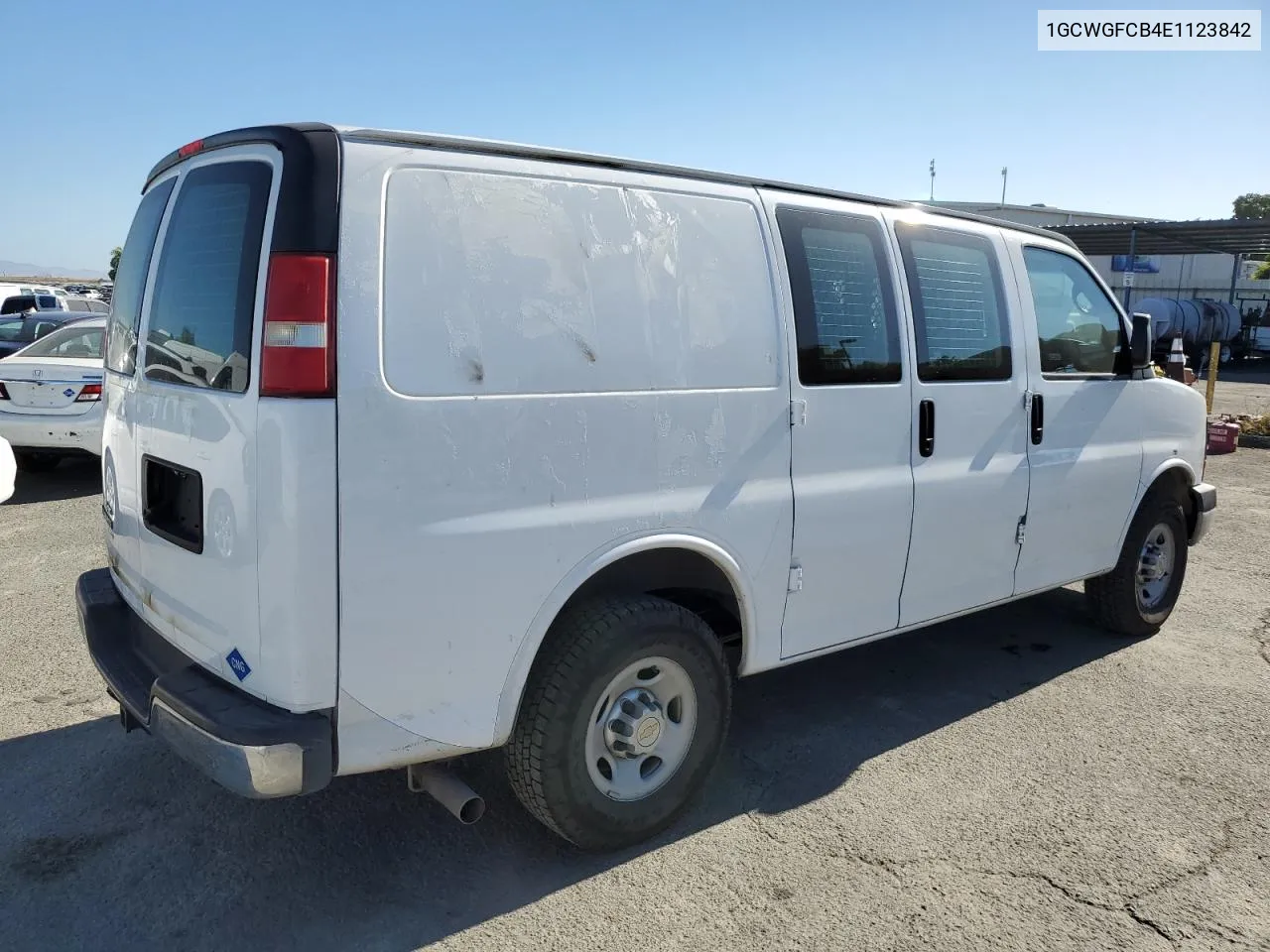 2014 Chevrolet Express G2500 VIN: 1GCWGFCB4E1123842 Lot: 61080034