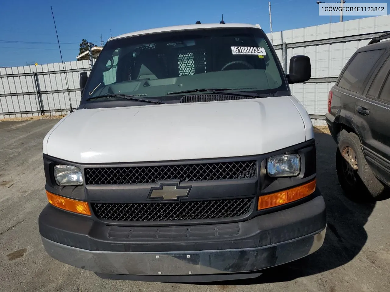 2014 Chevrolet Express G2500 VIN: 1GCWGFCB4E1123842 Lot: 61080034