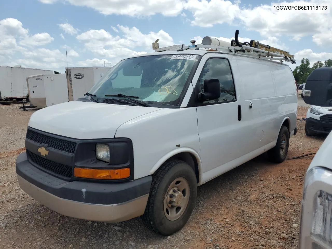 2014 Chevrolet Express G2500 VIN: 1GCWGFCB6E1118173 Lot: 63503884