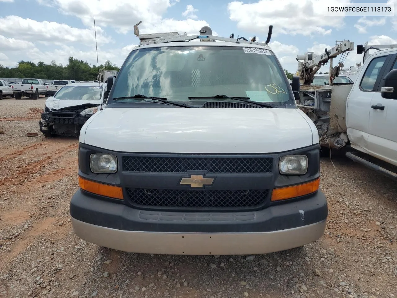 2014 Chevrolet Express G2500 VIN: 1GCWGFCB6E1118173 Lot: 63503884