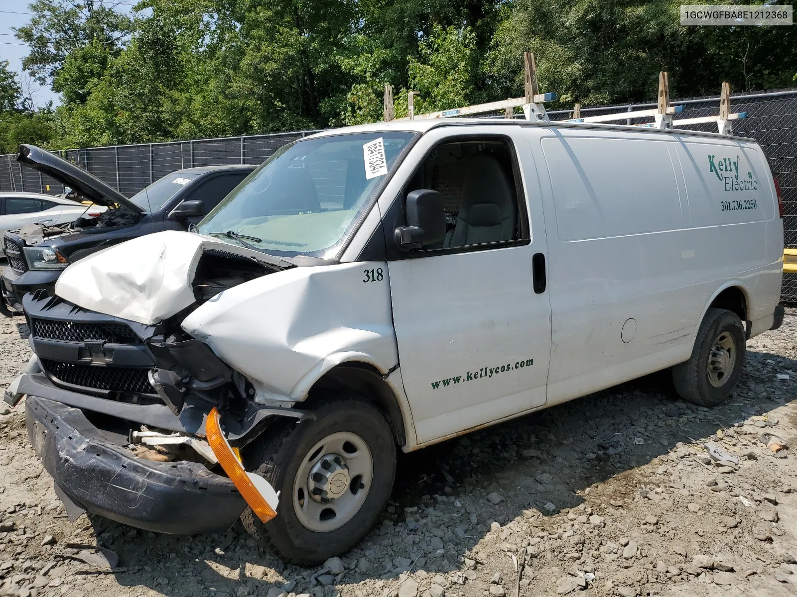 2014 Chevrolet Express G2500 VIN: 1GCWGFBA8E1212368 Lot: 65417334